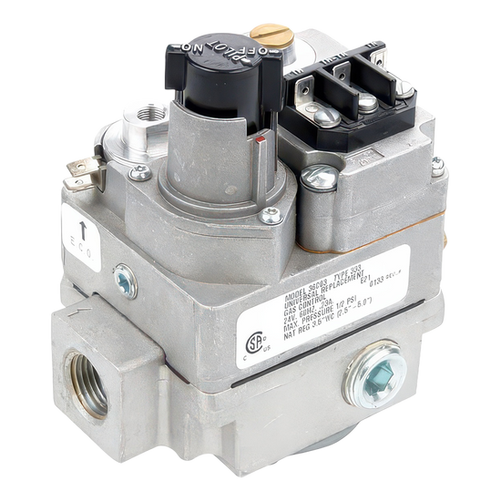 White-Rodgers Combination 24V Standing Pilot Gas Control Valve 36C03-300