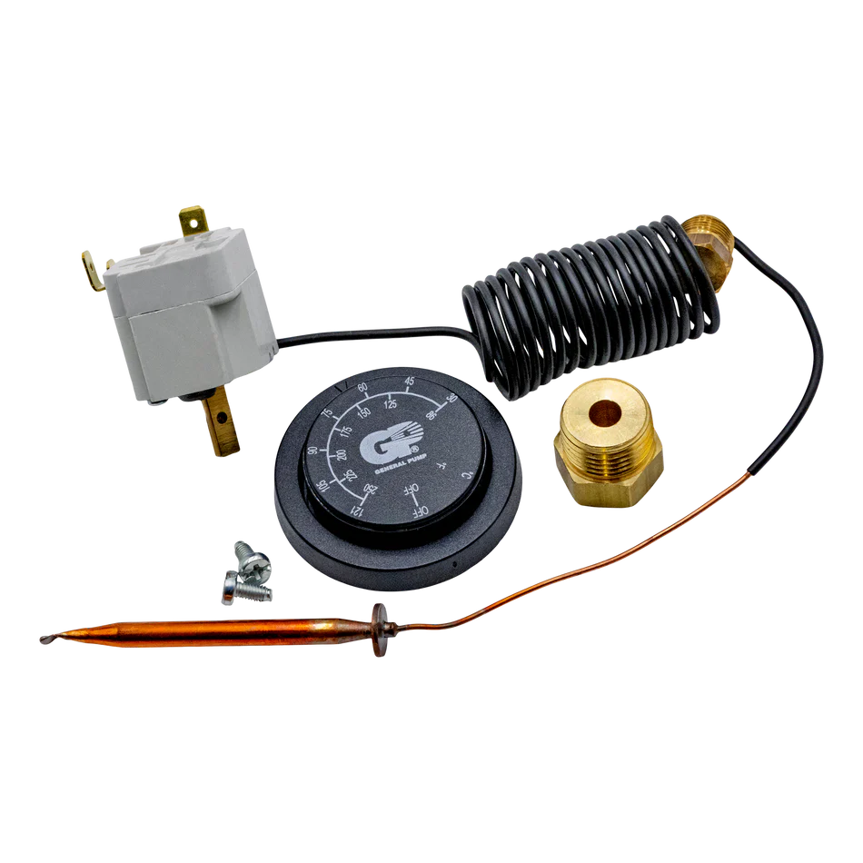 General Pump 100538 4000 PSI Adjustable Thermostat 86-250F 16