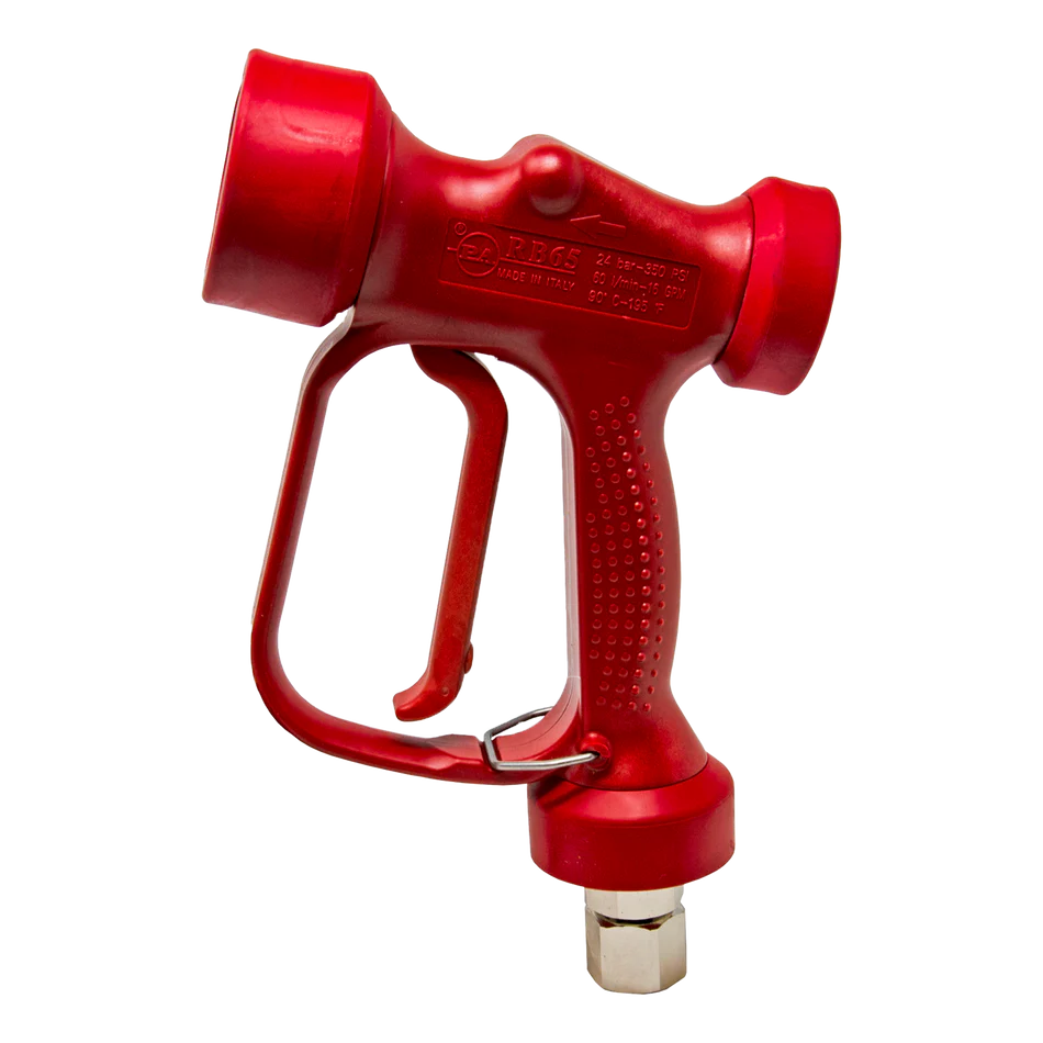 PA YG1365SR Red Wash Down Gun W/ SS Swivel And Pin
