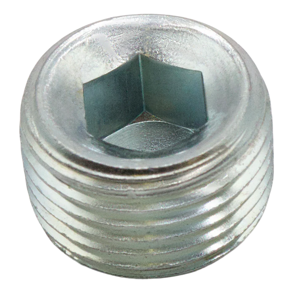 Steel  Allen  Head PLUG 3/8 MPT, 4000 PSI