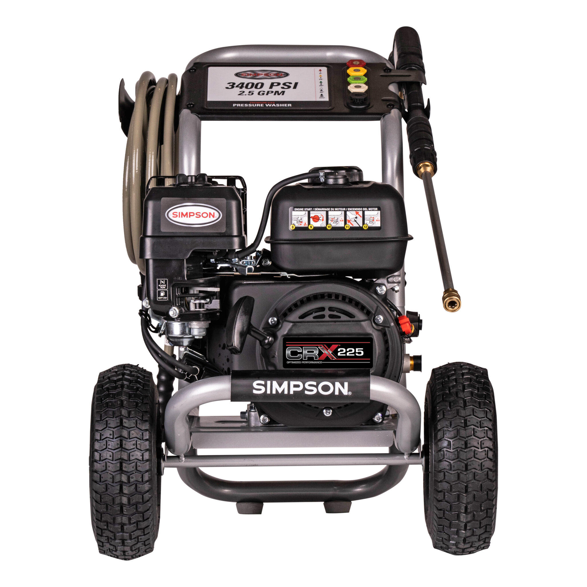 Megashot MS61219(-S) 50-State 3400 PSI at 2.5 GPM CRX® 225