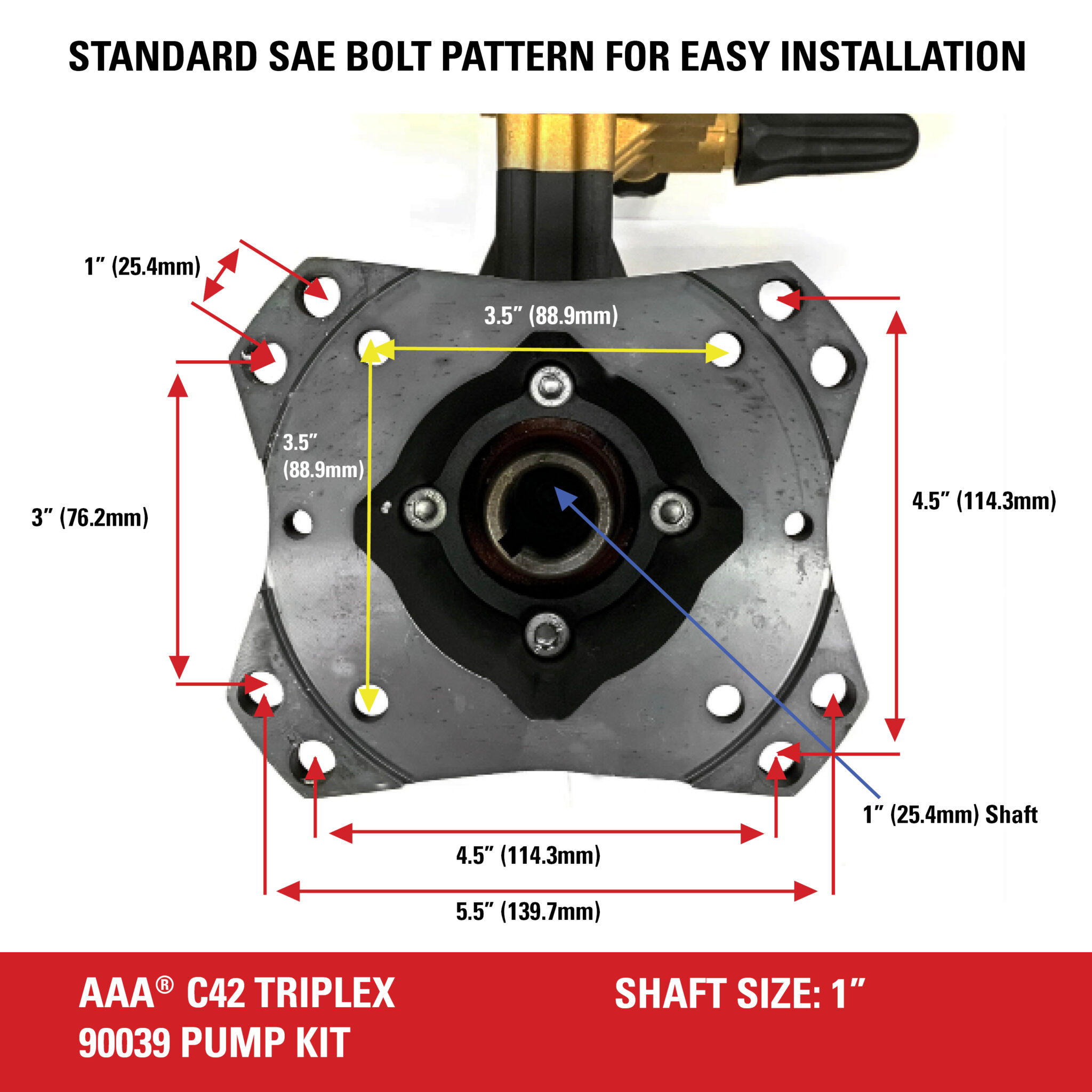 AAA® Triplex Pump Kit - Part#90039