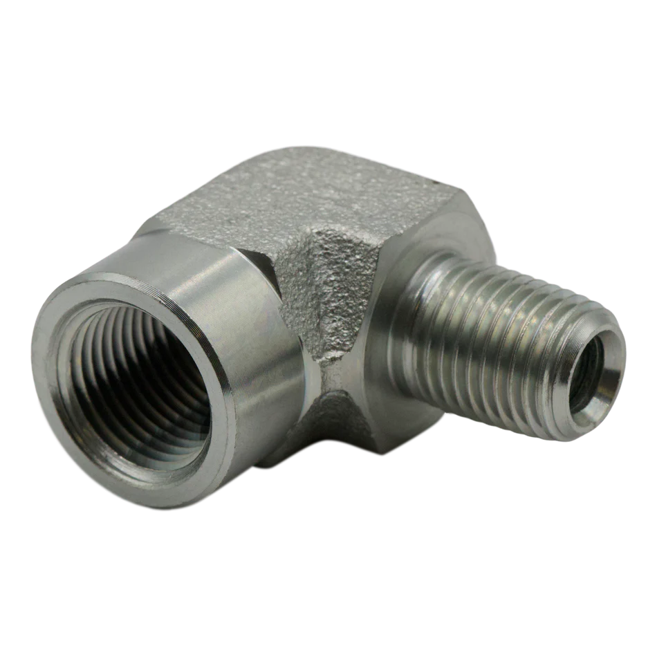 Steel Street Elbow 1/4MPT x 1/4FPT 5000PSI