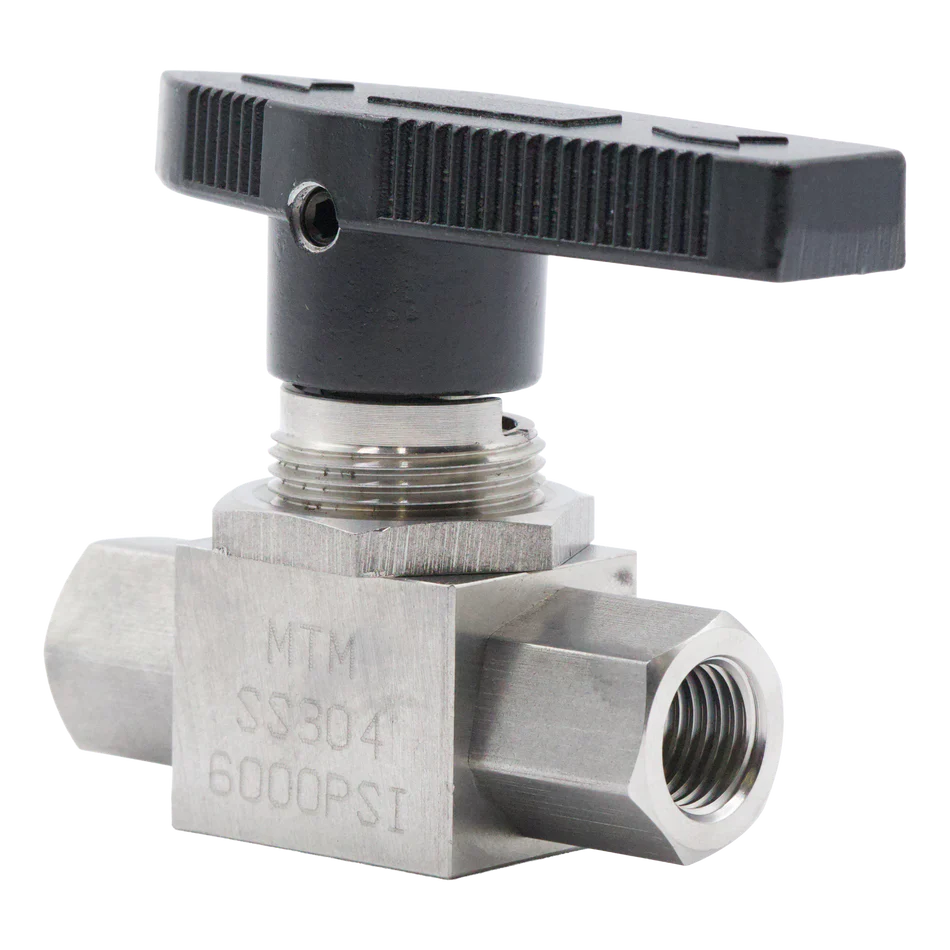 Ball Valve 304 S.S. 6000 Psi 1/4" FPT