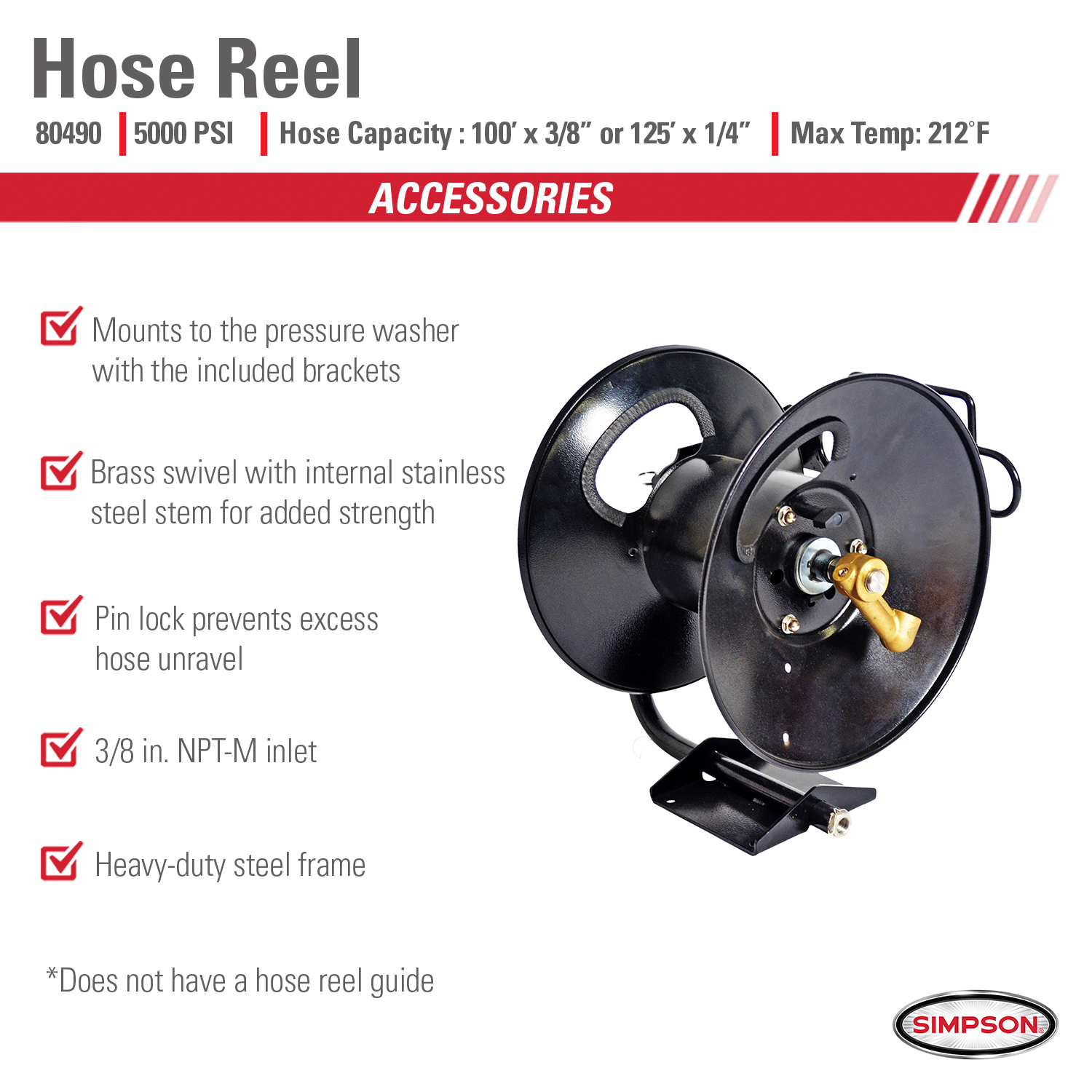 Hose Reels - Part#80490