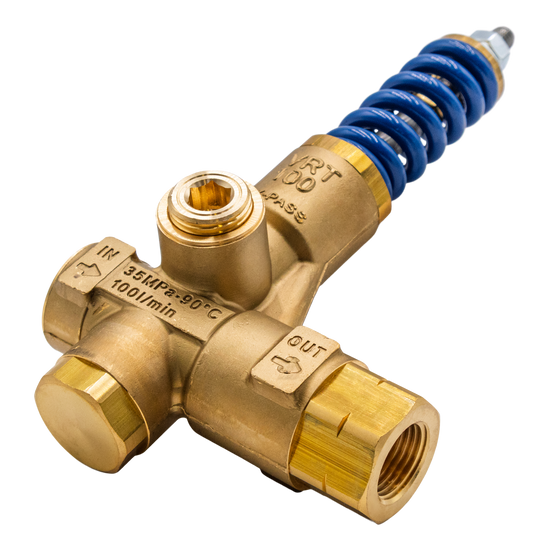 VRT100-330D Unloader 26GPM 4800 PSI Blue W/Dual By